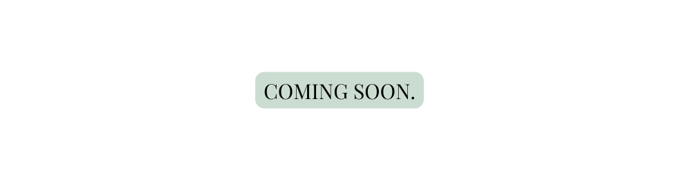 COMING SOON